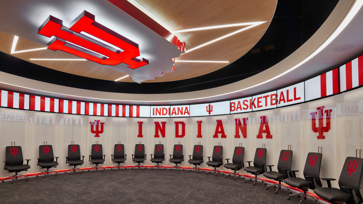 Basketball Locker Room
